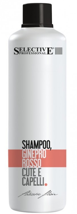 Шампунь Красный можжевельник для волос с нормальной структурой Sel art SHAMPOO GINEPRO ROSSO 1000мл