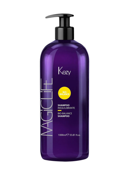 Шампунь Био-Баланс для жирной кожи головы Kezy ML Shampoo riequilibrante 1000мл
