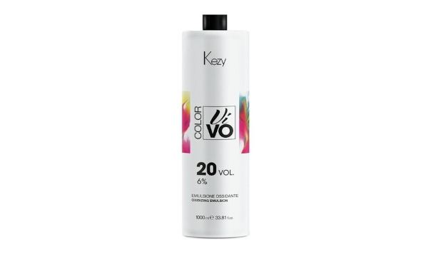 Эмульсия окисляющая Kezy Color Vivo Oxidizing emulsion 6%, 1000мл