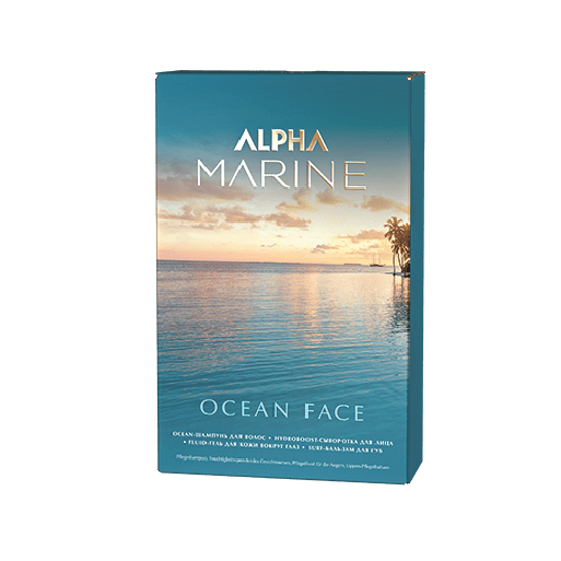ESTEL PROFESSIONAL Набор ALPHA MARINE для мужчин Ocean Face 250+50+15+10 мл